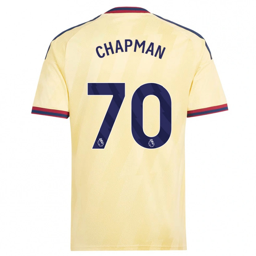 Danxen Barn Samuel Chapman #70 Ljusgul Midnattsblå Tredjesatsen Matchtröjor 2026/27 Tröjor T-Tröja