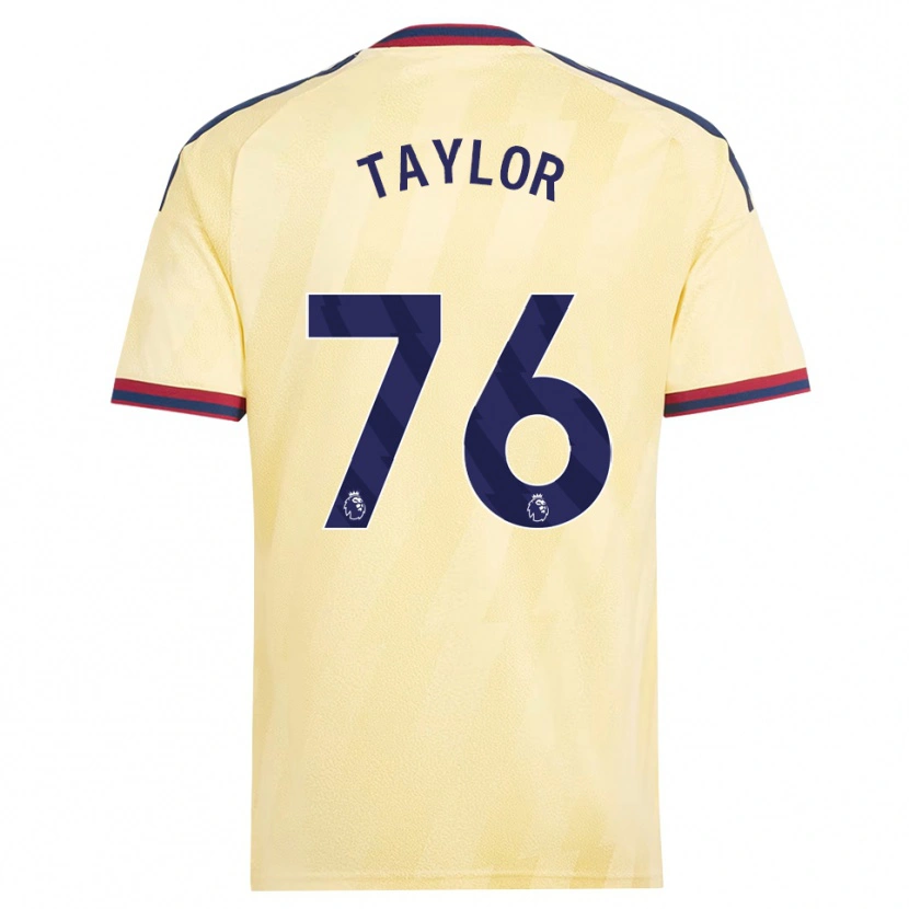 Danxen Barn Kido Taylor Hart #76 Ljusgul Midnattsblå Tredjesatsen Matchtröjor 2026/27 Tröjor T-Tröja