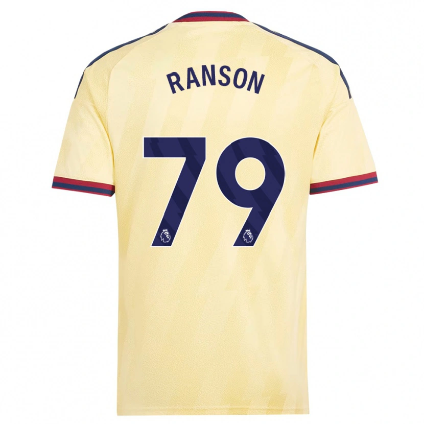 Danxen Barn Khari Ranson #79 Ljusgul Midnattsblå Tredjesatsen Matchtröjor 2026/27 Tröjor T-Tröja