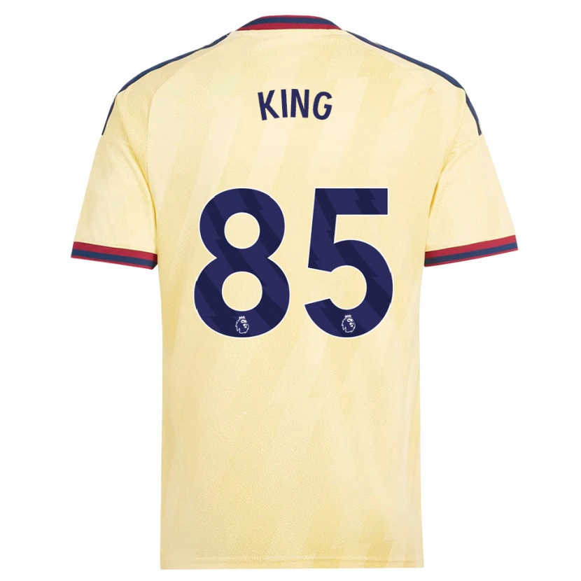 Danxen Barn Josiah King #85 Ljusgul Midnattsblå Tredjesatsen Matchtröjor 2026/27 Tröjor T-Tröja