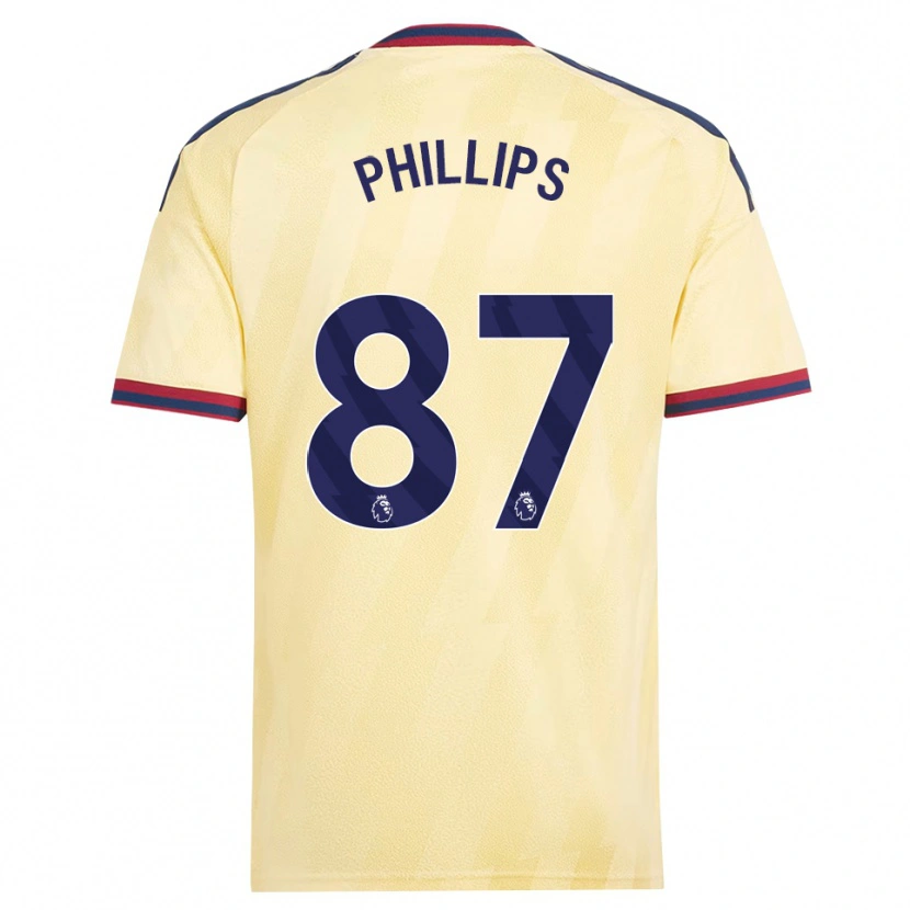 Danxen Barn Bowen Phillips #87 Ljusgul Midnattsblå Tredjesatsen Matchtröjor 2026/27 Tröjor T-Tröja