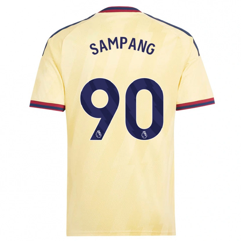 Danxen Barn Saurap Sampang #90 Ljusgul Midnattsblå Tredjesatsen Matchtröjor 2026/27 Tröjor T-Tröja