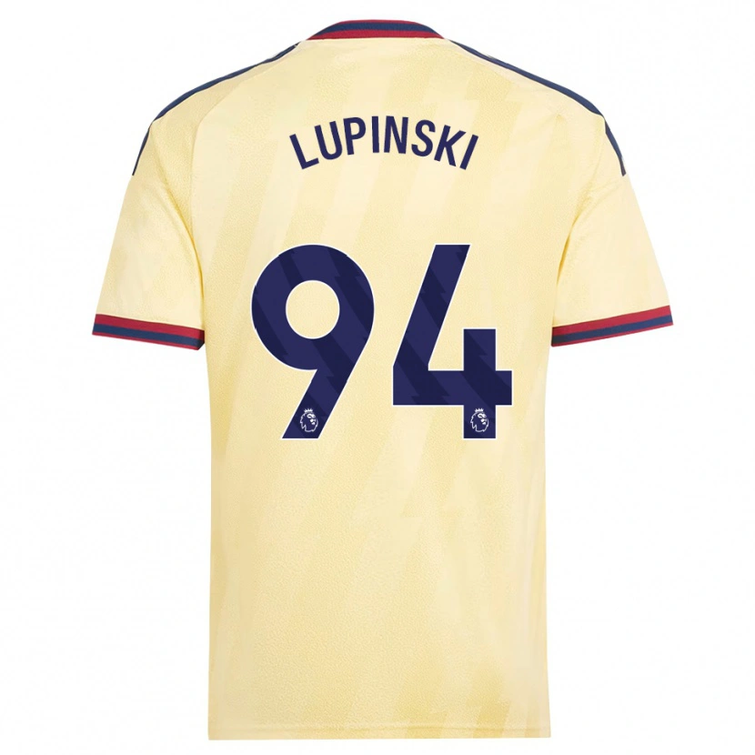Danxen Barn Remi Lupinski #94 Ljusgul Midnattsblå Tredjesatsen Matchtröjor 2026/27 Tröjor T-Tröja