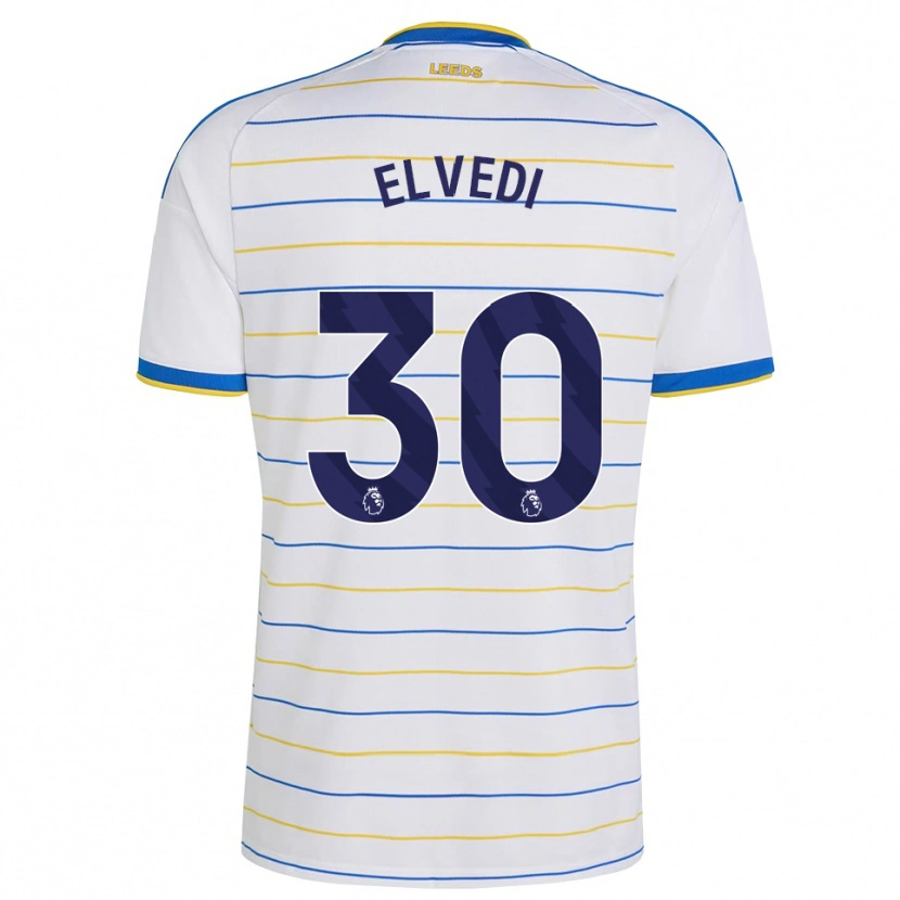 Danxen Barn Nico Elvedi #30 Röd Gul Blå Hemmatröja Matchtröjor 2026/27 Tröjor T-Tröja