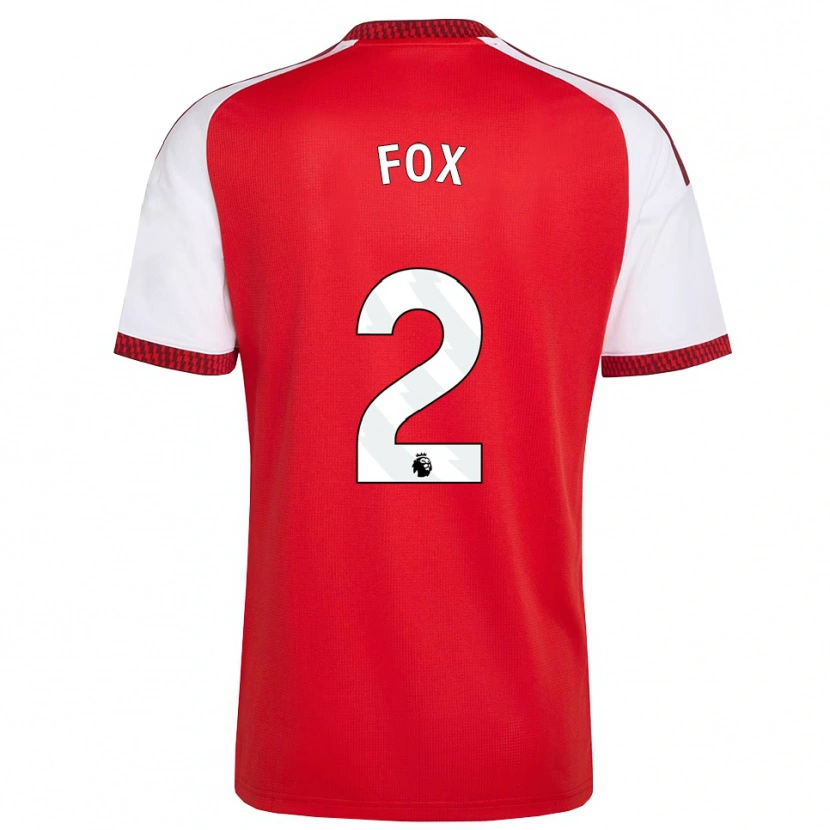 Danxen Män Emily Fox #2 Röd Vit Svart Hemmatröja Matchtröjor 2026/27 Tröjor T-Tröja