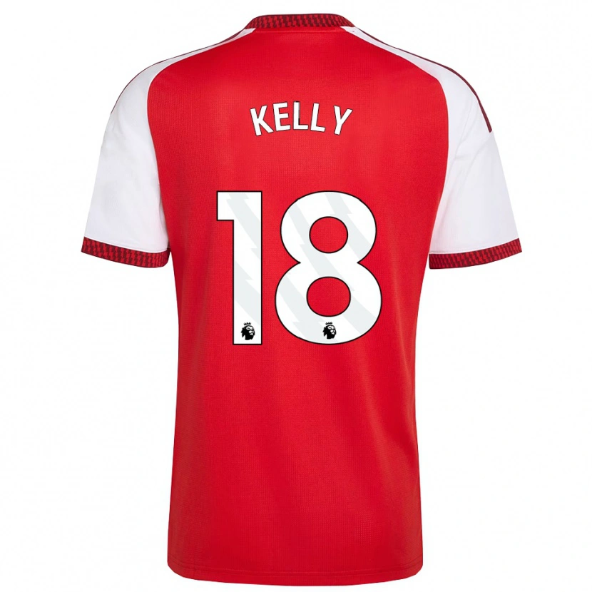 Danxen Män Chloe Kelly #18 Röd Vit Svart Hemmatröja Matchtröjor 2026/27 Tröjor T-Tröja
