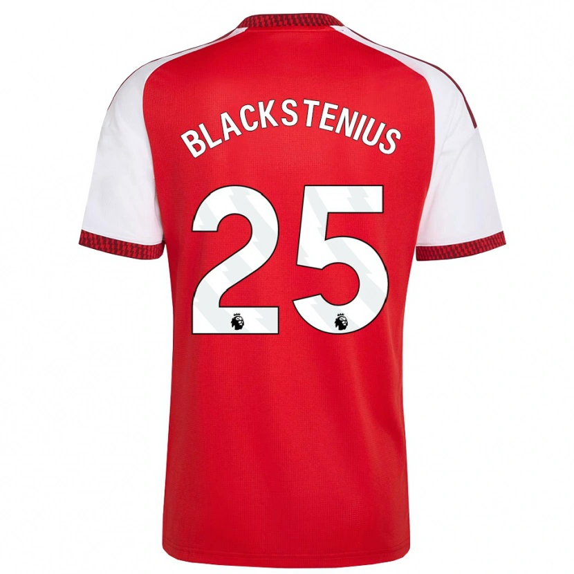 Danxen Män Stina Blackstenius #25 Röd Vit Svart Hemmatröja Matchtröjor 2026/27 Tröjor T-Tröja