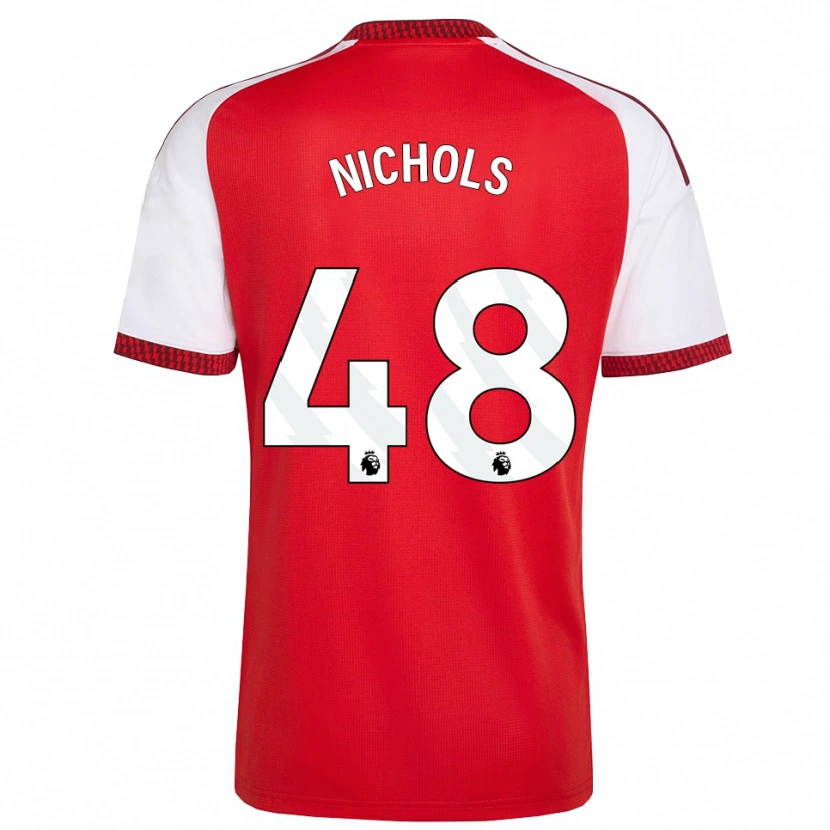 Danxen Män Josh Nichols #48 Röd Vit Svart Hemmatröja Matchtröjor 2026/27 Tröjor T-Tröja