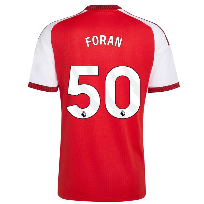 Danxen Män Taylor Foran #50 Röd Vit Svart Hemmatröja Matchtröjor 2026/27 Tröjor T-Tröja