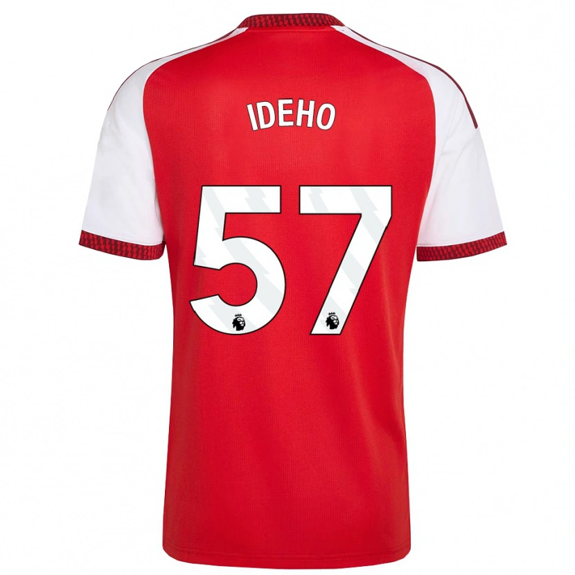 Danxen Män Joel Ideho #57 Röd Vit Svart Hemmatröja Matchtröjor 2026/27 Tröjor T-Tröja