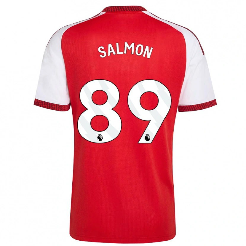 Danxen Män Marli Salmon #89 Röd Vit Svart Hemmatröja Matchtröjor 2026/27 Tröjor T-Tröja