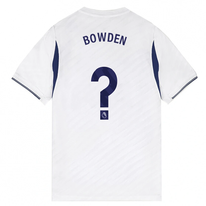 Danxen Män Jamie Bowden #0 Vit Röd Lila Hemmatröja Matchtröjor 2026/27 Tröjor T-Tröja