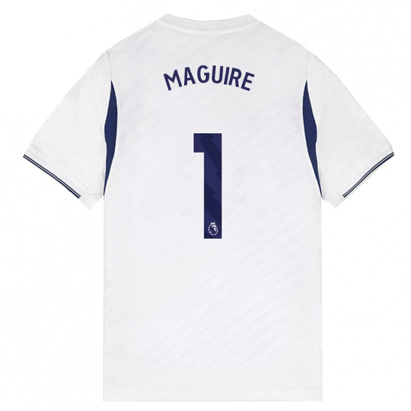 Danxen Män Aaron Maguire #1 Vit Röd Lila Hemmatröja Matchtröjor 2026/27 Tröjor T-Tröja