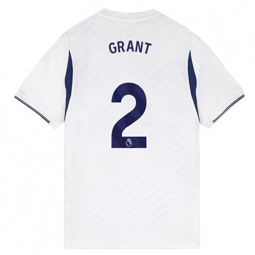 Danxen Män Charlotte Grant #2 Vit Röd Lila Hemmatröja Matchtröjor 2026/27 Tröjor T-Tröja