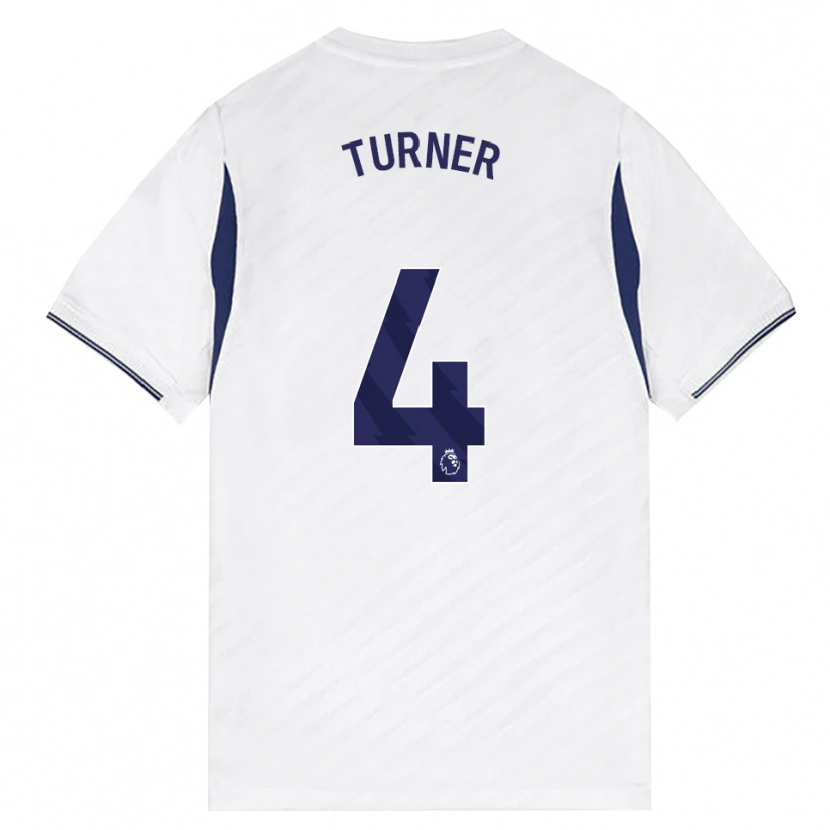 Danxen Män Amy Turner #4 Vit Röd Lila Hemmatröja Matchtröjor 2026/27 Tröjor T-Tröja