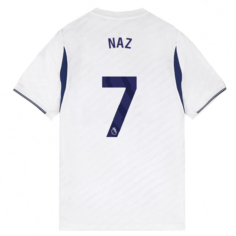 Danxen Män Jessica Naz #7 Vit Röd Lila Hemmatröja Matchtröjor 2026/27 Tröjor T-Tröja