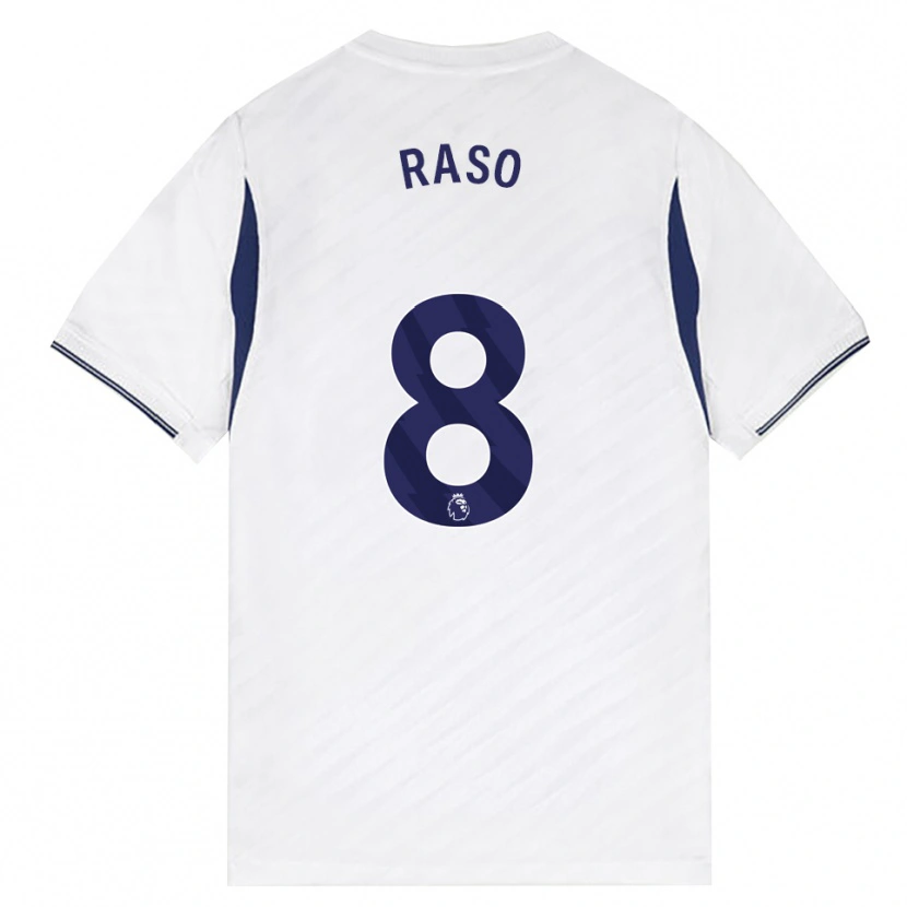 Danxen Män Hayley Raso #8 Vit Röd Lila Hemmatröja Matchtröjor 2026/27 Tröjor T-Tröja