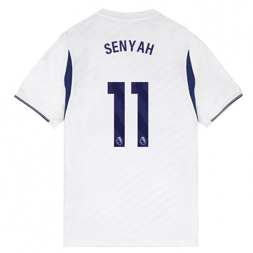 Danxen Män Kwasi Senyah #11 Vit Röd Lila Hemmatröja Matchtröjor 2026/27 Tröjor T-Tröja
