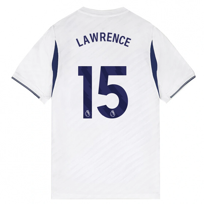 Danxen Män Donte Lawrence #15 Vit Röd Lila Hemmatröja Matchtröjor 2026/27 Tröjor T-Tröja