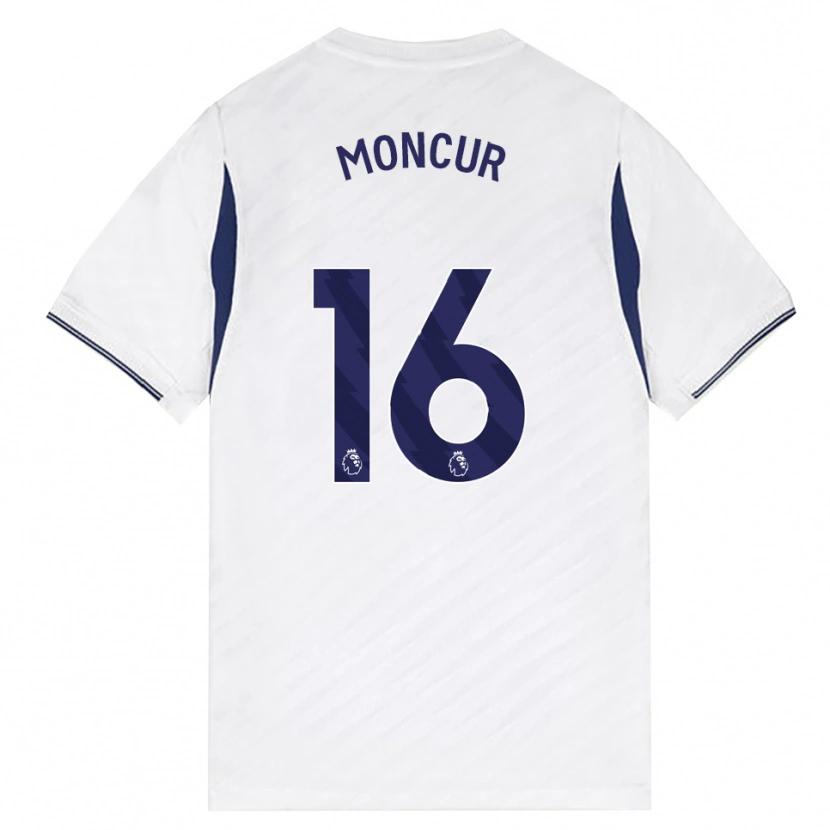 Danxen Män Ronny Moncur #16 Vit Röd Lila Hemmatröja Matchtröjor 2026/27 Tröjor T-Tröja