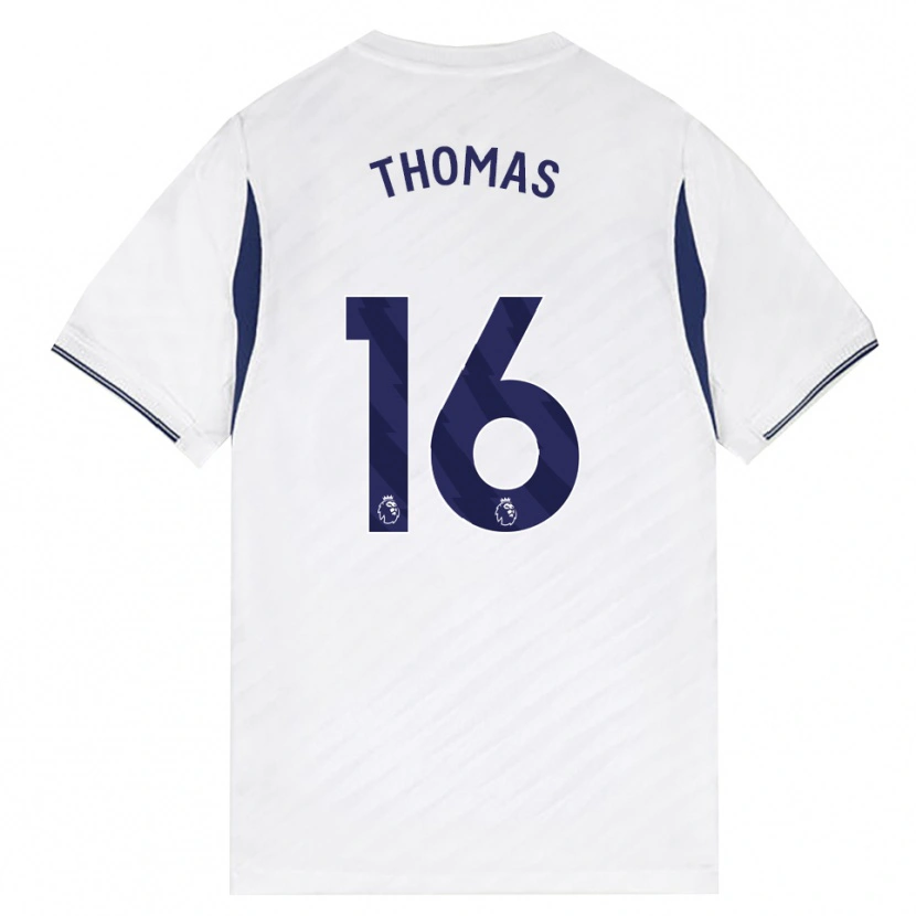 Danxen Män Cameron Thomas #16 Vit Röd Lila Hemmatröja Matchtröjor 2026/27 Tröjor T-Tröja