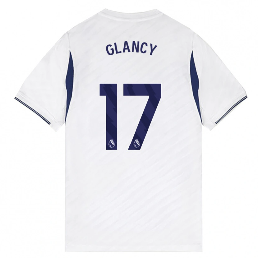 Danxen Män Conall Glancy #17 Vit Röd Lila Hemmatröja Matchtröjor 2026/27 Tröjor T-Tröja