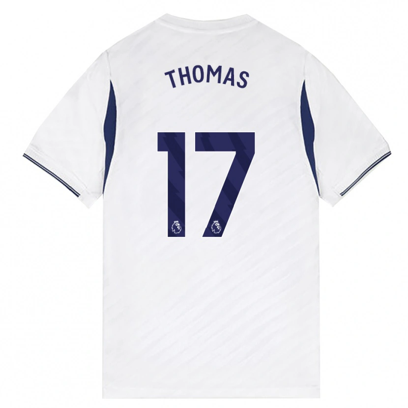 Danxen Män Martha Thomas #17 Vit Röd Lila Hemmatröja Matchtröjor 2026/27 Tröjor T-Tröja