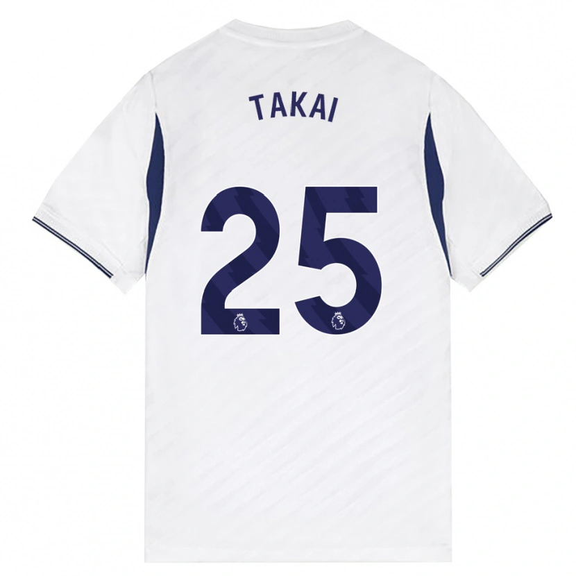 Danxen Män Kota Takai #25 Vit Röd Lila Hemmatröja Matchtröjor 2026/27 Tröjor T-Tröja