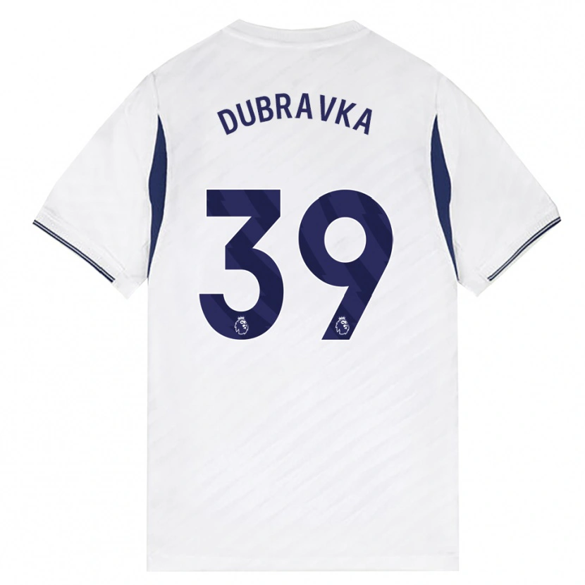 Danxen Män Martin Dúbravka #39 Vit Röd Lila Hemmatröja Matchtröjor 2026/27 Tröjor T-Tröja