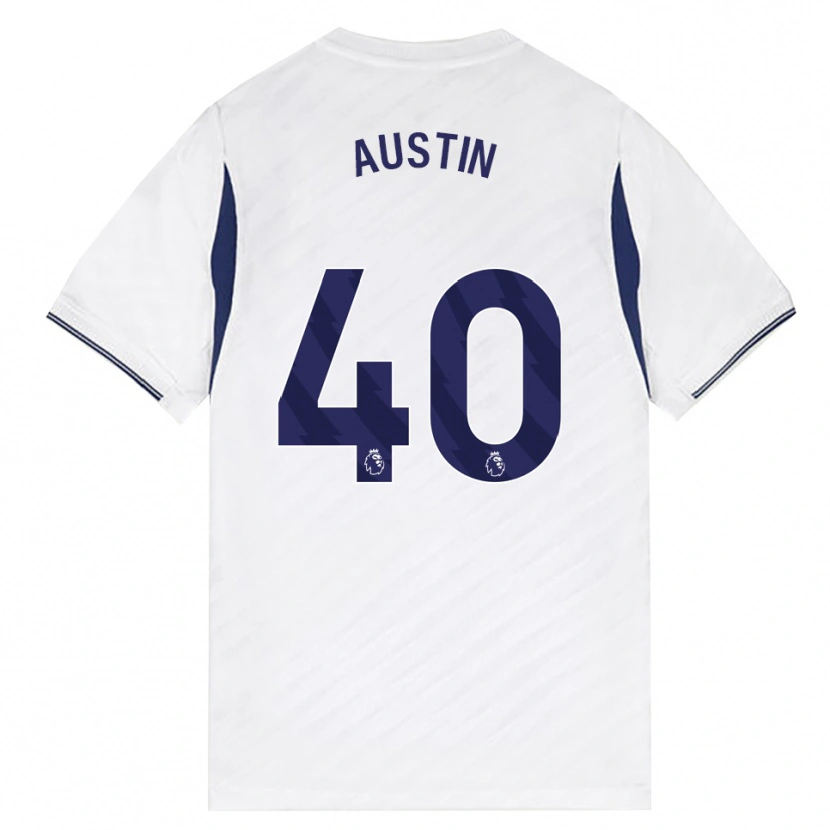 Danxen Män Brandon Austin #40 Vit Röd Lila Hemmatröja Matchtröjor 2026/27 Tröjor T-Tröja