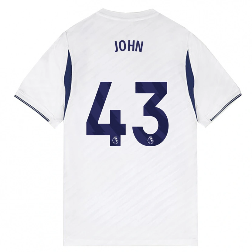 Danxen Män Nile John #43 Vit Röd Lila Hemmatröja Matchtröjor 2026/27 Tröjor T-Tröja