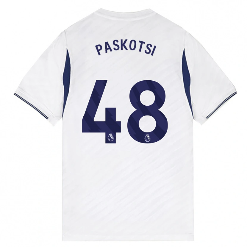 Danxen Män Maksim Paskotsi #48 Vit Röd Lila Hemmatröja Matchtröjor 2026/27 Tröjor T-Tröja