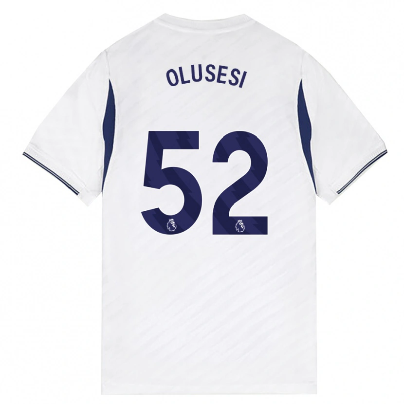 Danxen Män Callum Olusesi #52 Vit Röd Lila Hemmatröja Matchtröjor 2026/27 Tröjor T-Tröja