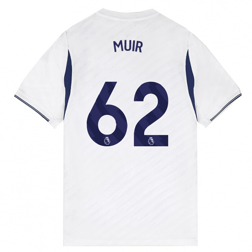 Danxen Män Marqes Muir #62 Vit Röd Lila Hemmatröja Matchtröjor 2026/27 Tröjor T-Tröja