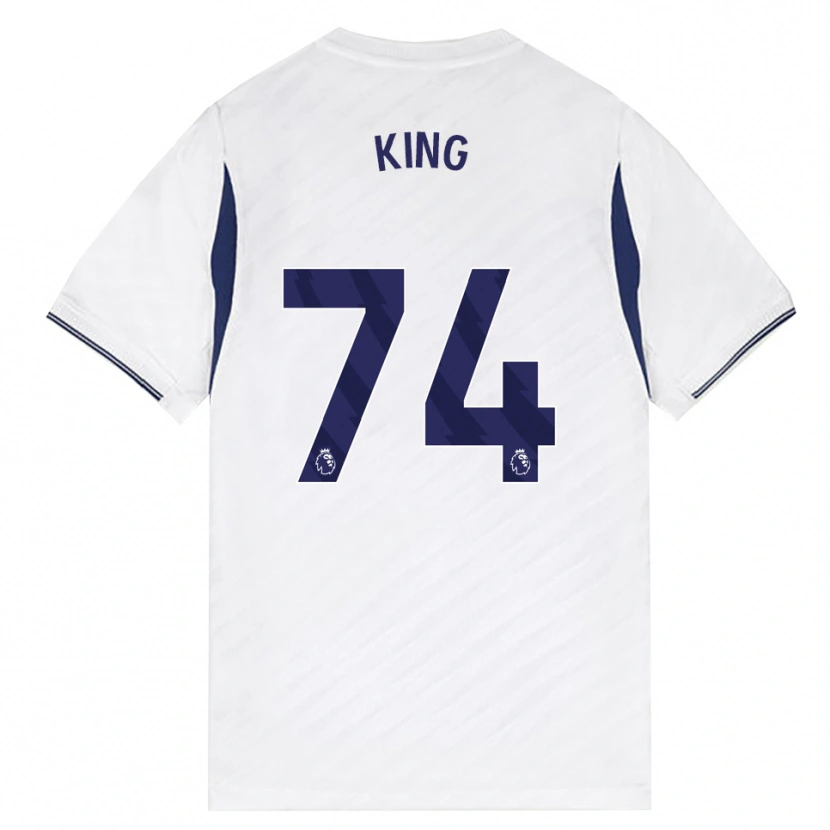 Danxen Män Maeson King #74 Vit Röd Lila Hemmatröja Matchtröjor 2026/27 Tröjor T-Tröja