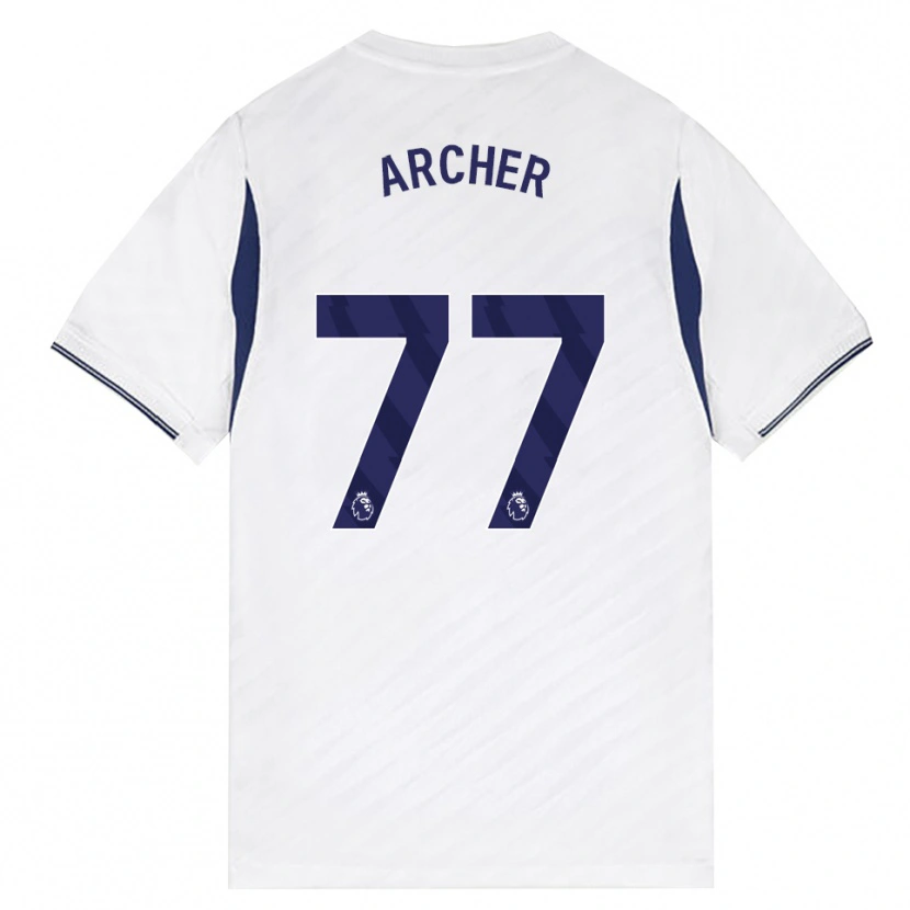 Danxen Män Samual Archer #77 Vit Röd Lila Hemmatröja Matchtröjor 2026/27 Tröjor T-Tröja
