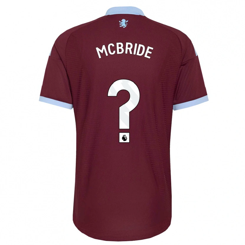 Danxen Män Caolan Mcbride #0 Kornblå Vinröd Hemmatröja Matchtröjor 2026/27 Tröjor T-Tröja