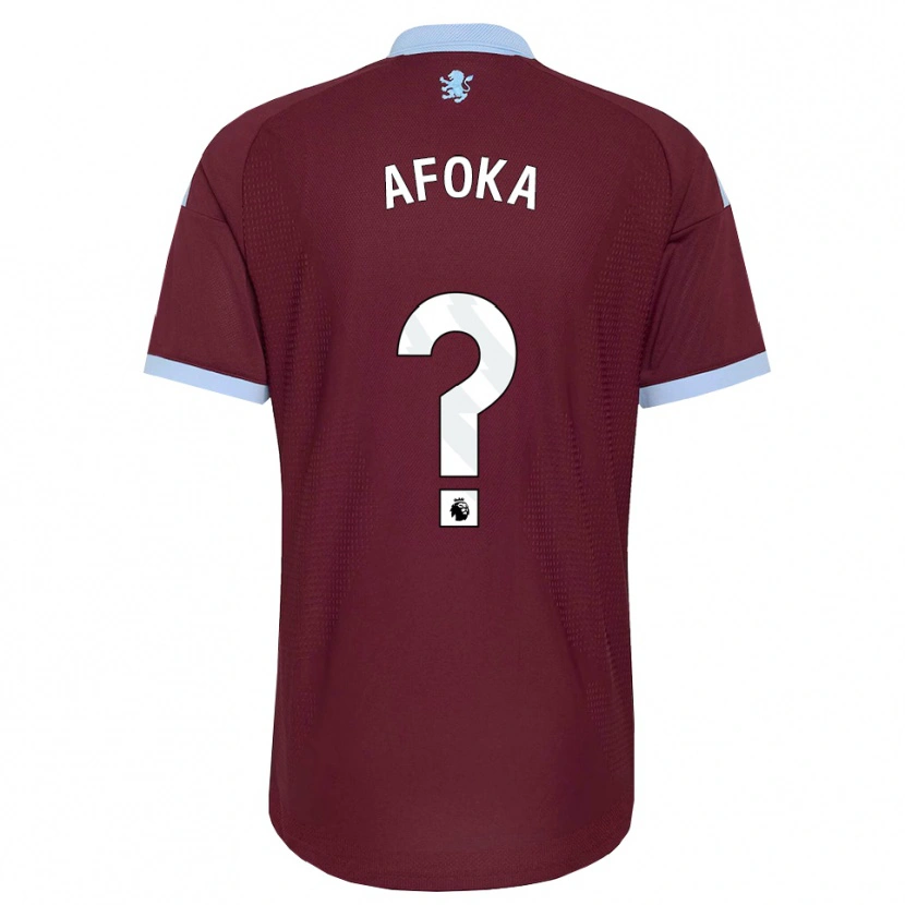 Danxen Män Chisom Afoka #0 Kornblå Vinröd Hemmatröja Matchtröjor 2026/27 Tröjor T-Tröja