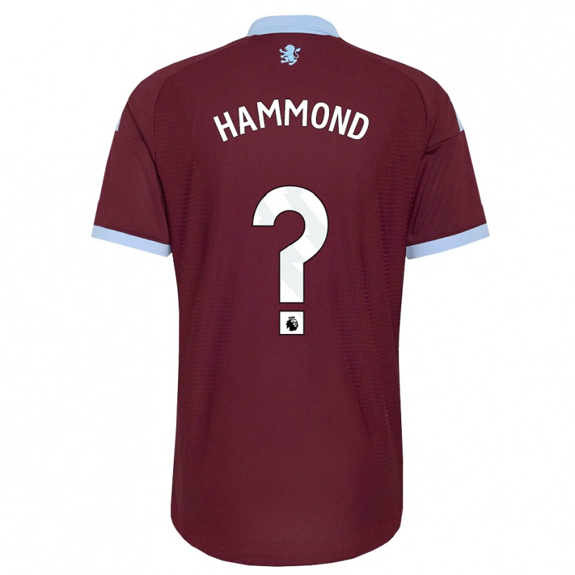 Danxen Män Alex Hammond #0 Kornblå Vinröd Hemmatröja Matchtröjor 2026/27 Tröjor T-Tröja