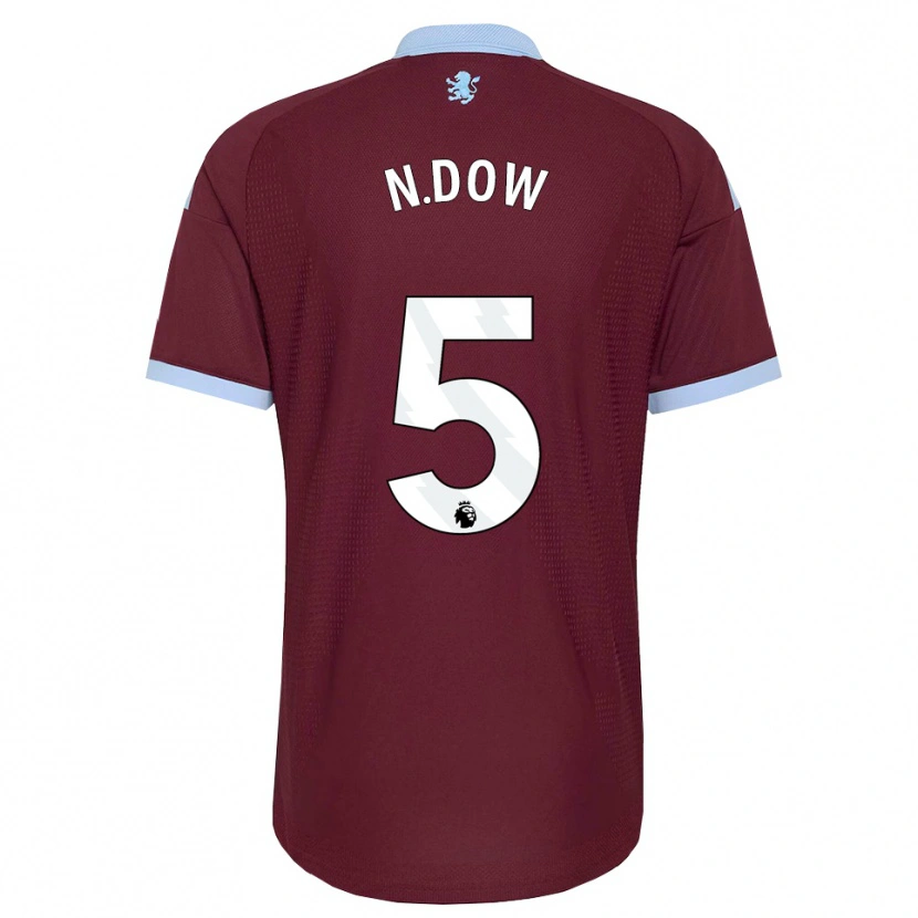 Danxen Män Elisha N'dow #5 Kornblå Vinröd Hemmatröja Matchtröjor 2026/27 Tröjor T-Tröja