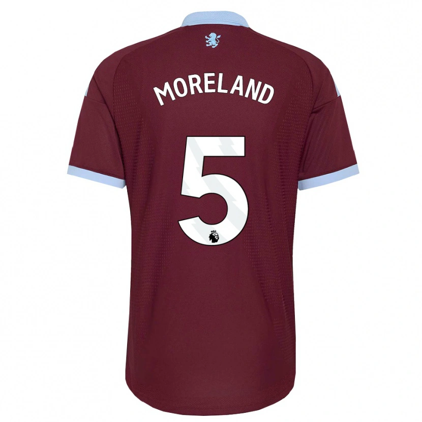Danxen Män Calum Moreland #5 Kornblå Vinröd Hemmatröja Matchtröjor 2026/27 Tröjor T-Tröja