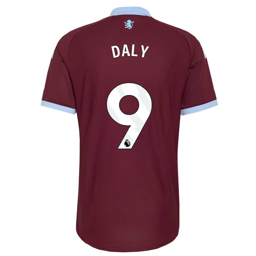 Danxen Män Rachel Daly #9 Kornblå Vinröd Hemmatröja Matchtröjor 2026/27 Tröjor T-Tröja