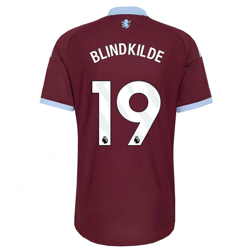 Danxen Män Laura Blindkilde #19 Kornblå Vinröd Hemmatröja Matchtröjor 2026/27 Tröjor T-Tröja