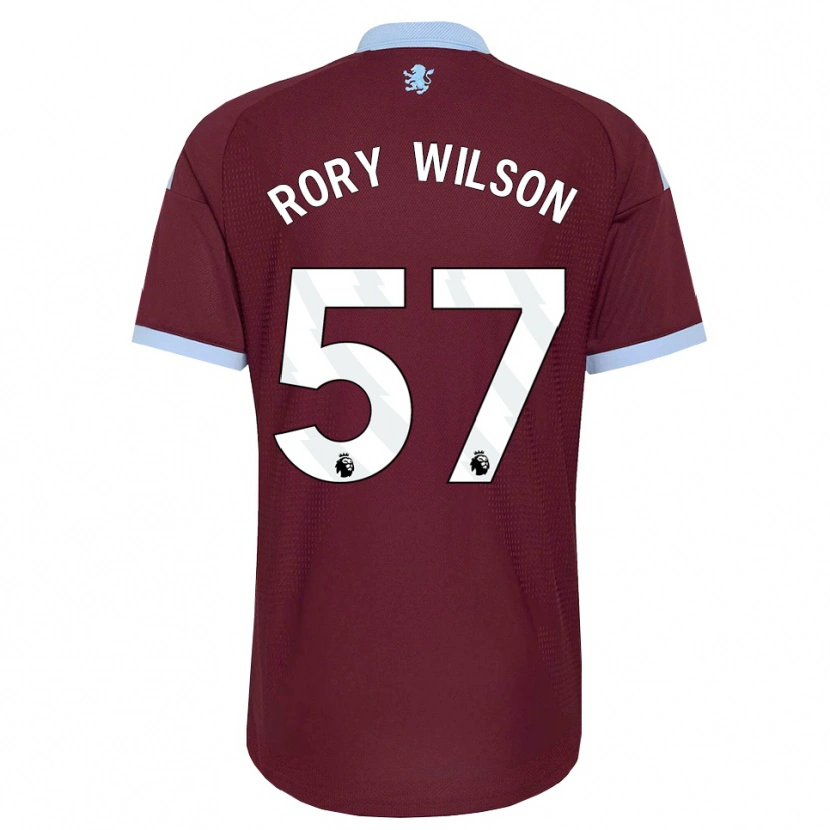 Danxen Män Rory Wilson #57 Kornblå Vinröd Hemmatröja Matchtröjor 2026/27 Tröjor T-Tröja