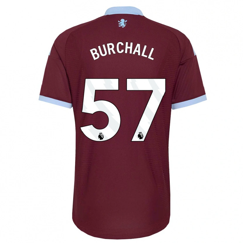 Danxen Män Ajani Burchall #57 Kornblå Vinröd Hemmatröja Matchtröjor 2026/27 Tröjor T-Tröja