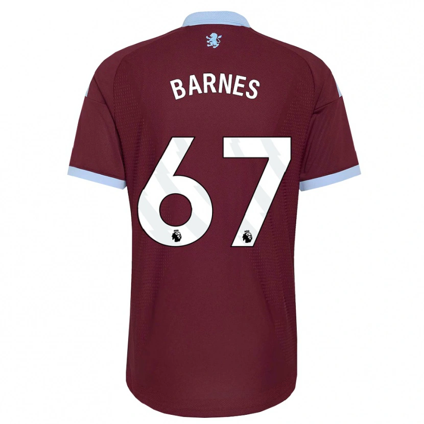 Danxen Män Mikell Barnes #67 Kornblå Vinröd Hemmatröja Matchtröjor 2026/27 Tröjor T-Tröja