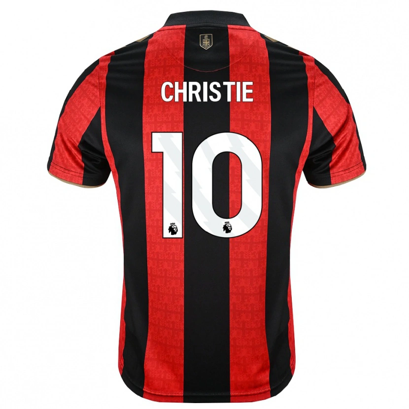 Danxen Män Ryan Christie #10 Gyllene Röd Svart Hemmatröja Matchtröjor 2026/27 Tröjor T-Tröja