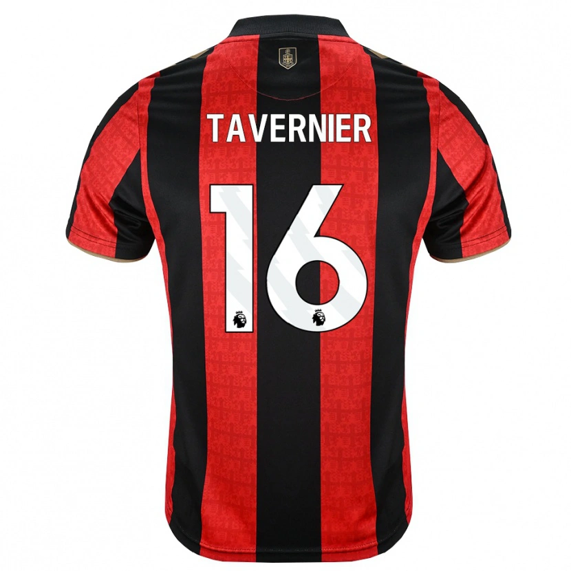 Danxen Män Marcus Tavernier #16 Gyllene Röd Svart Hemmatröja Matchtröjor 2026/27 Tröjor T-Tröja