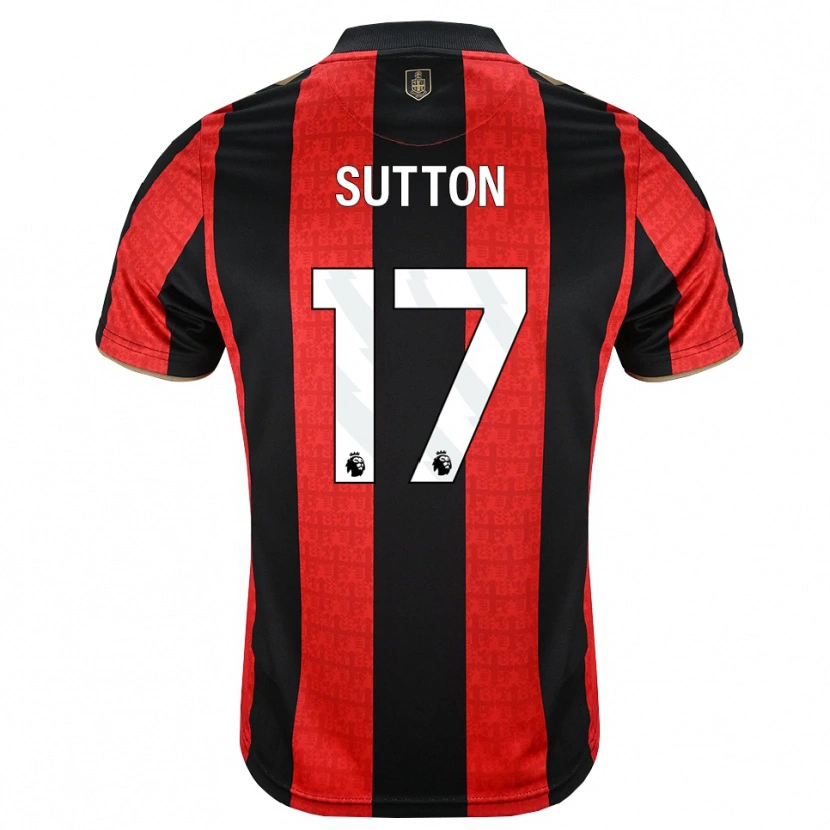 Danxen Män Zach Sutton #17 Gyllene Röd Svart Hemmatröja Matchtröjor 2026/27 Tröjor T-Tröja