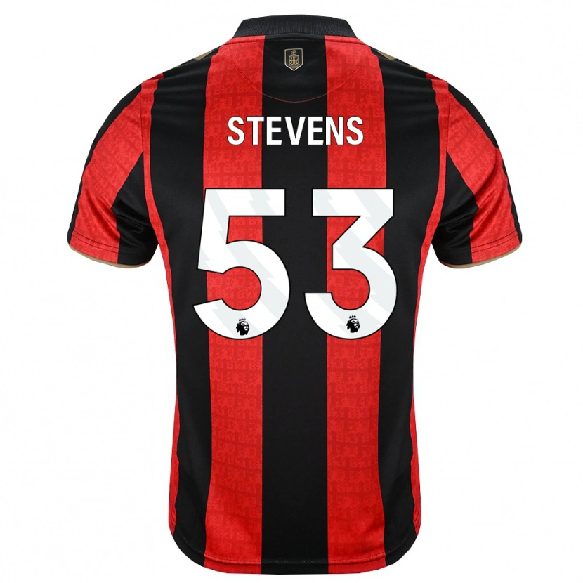 Danxen Män Charlie Stevens #53 Gyllene Röd Svart Hemmatröja Matchtröjor 2026/27 Tröjor T-Tröja
